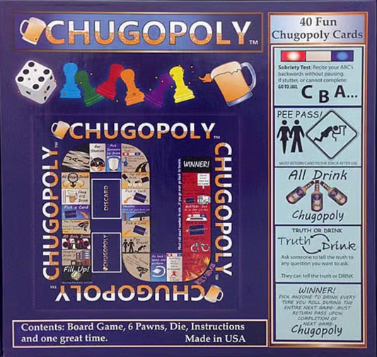 Chugopoly – Can You Hang? Drinking Game