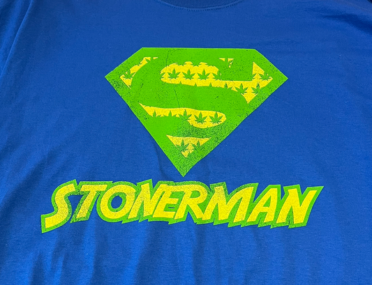 Stoner Man Long Sleeve T-Shirt – 100% Cotton