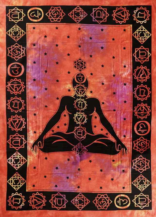 Thread Heads Tree of Life Yoga & Meditation Tapestry – 55" x 83"