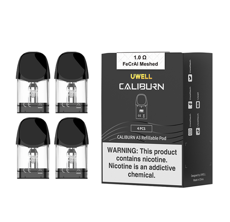 UWELL Caliburn A3 Pods (4pk)
