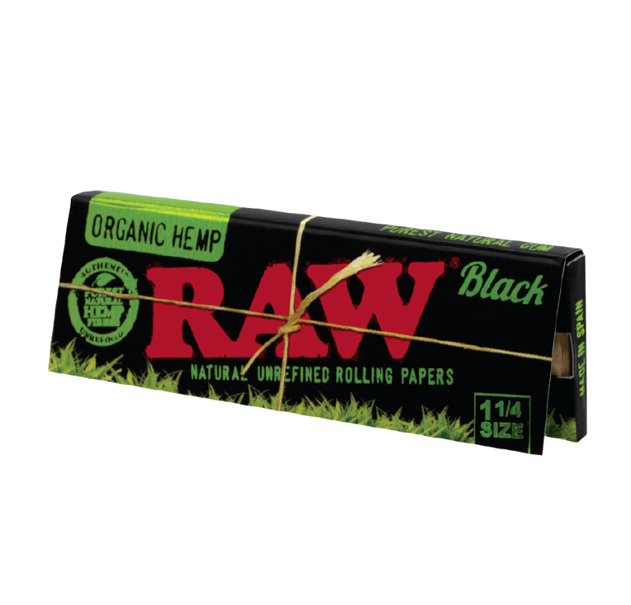 Raw Black Organic Hemp Papers