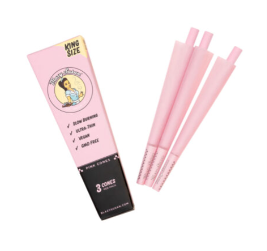 Blazy Susan Cones Pink