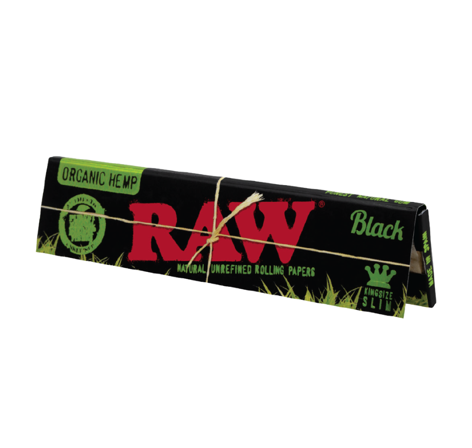 Raw Black Organic Hemp Papers