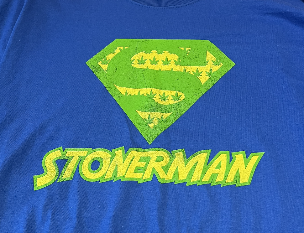 Stoner Man Long Sleeve T-Shirt – 100% Cotton