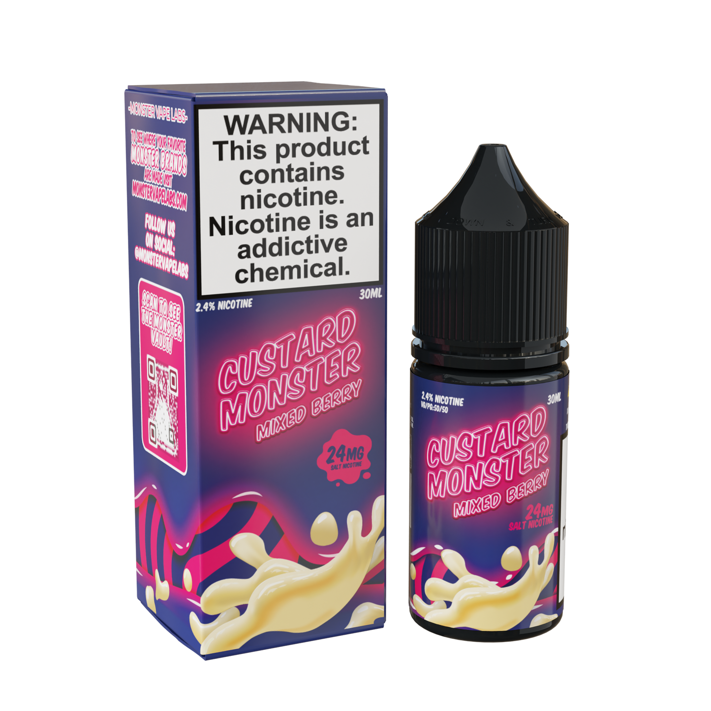 Custard Monster Salts 24mg