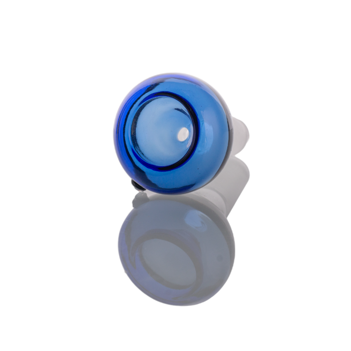 Blue Poke Ball Glass Bong Bowl 14mm