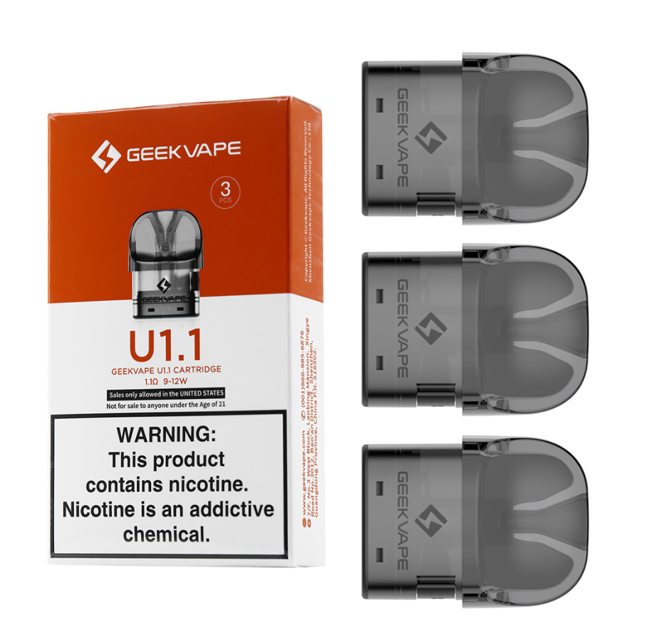 Geek Vape U Cartridge (3pk)