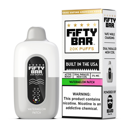 Fifty Bar 20K White Series