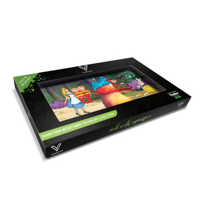 Alice Mushroom Glass Rollin' Tray