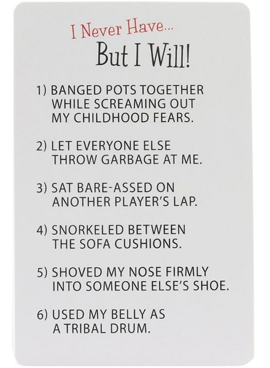 I Never Have, But I Will – The Crass Party Game