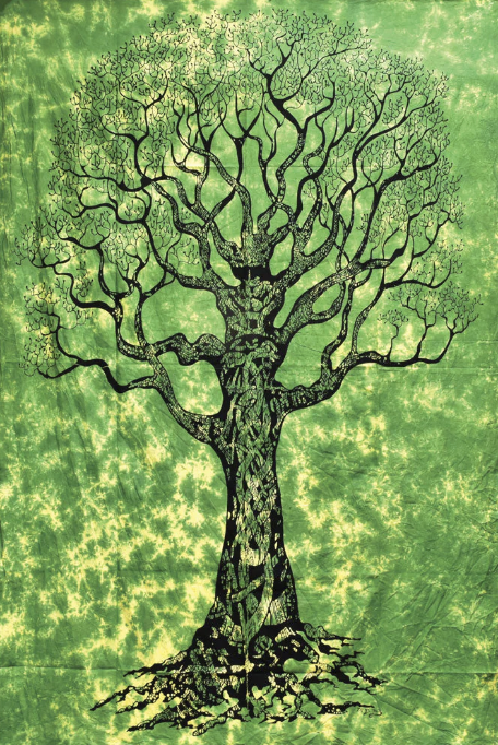 Thread Heads Tree of Life Tapestry – 55" x 83"