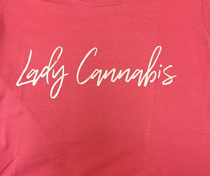 Sir Lady Cannabis Women’s T-Shirt – Premium Cotton-Poly Blend