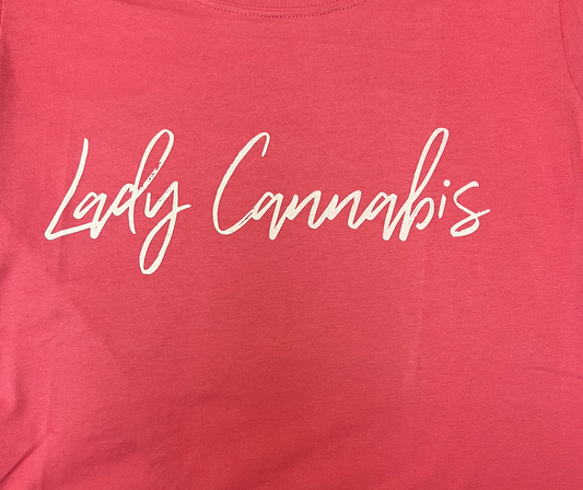 Sir Lady Cannabis Women’s T-Shirt – Premium Cotton-Poly Blend