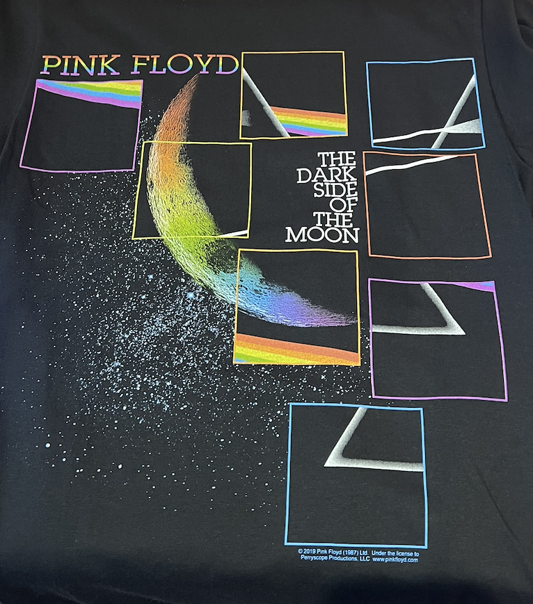 Pink Floyd “The Dark Side of the Moon” T-Shirt – 100% Cotton