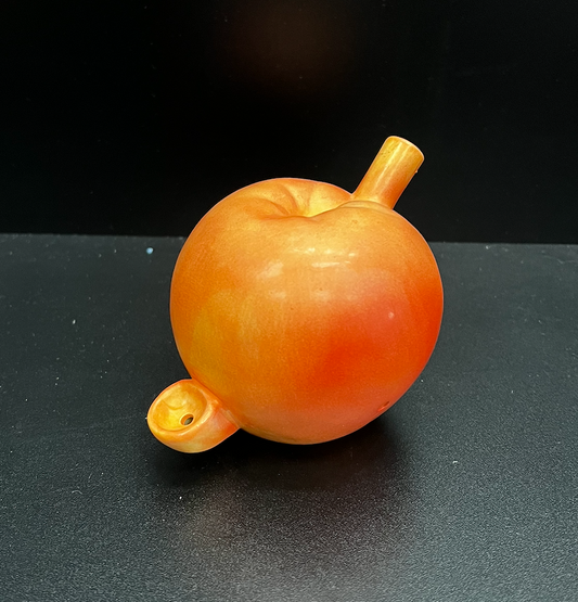 Peach-Shaped Pipe
