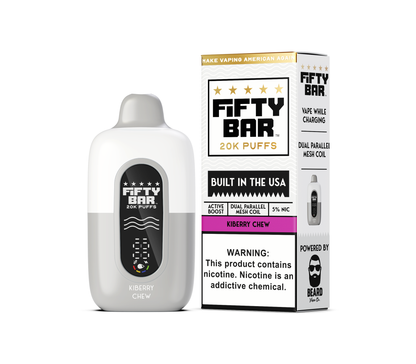 Fifty Bar 20K White Series
