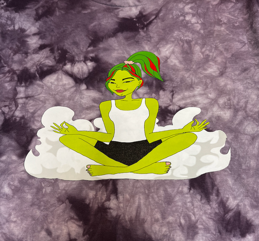 Sir Lady Cannabis T-Shirt – Premium Cotton-Poly Blend Copy