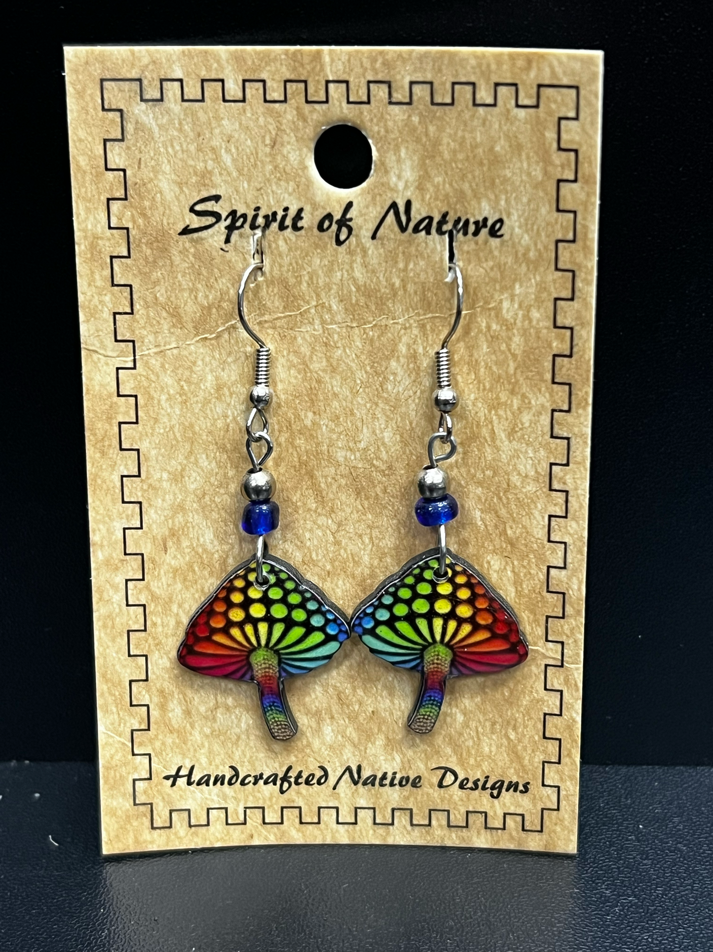 Spirit Of Nature Mushroom Earrings