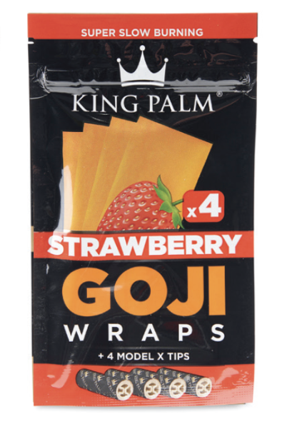 King Palm Goji Wraps 4pk.