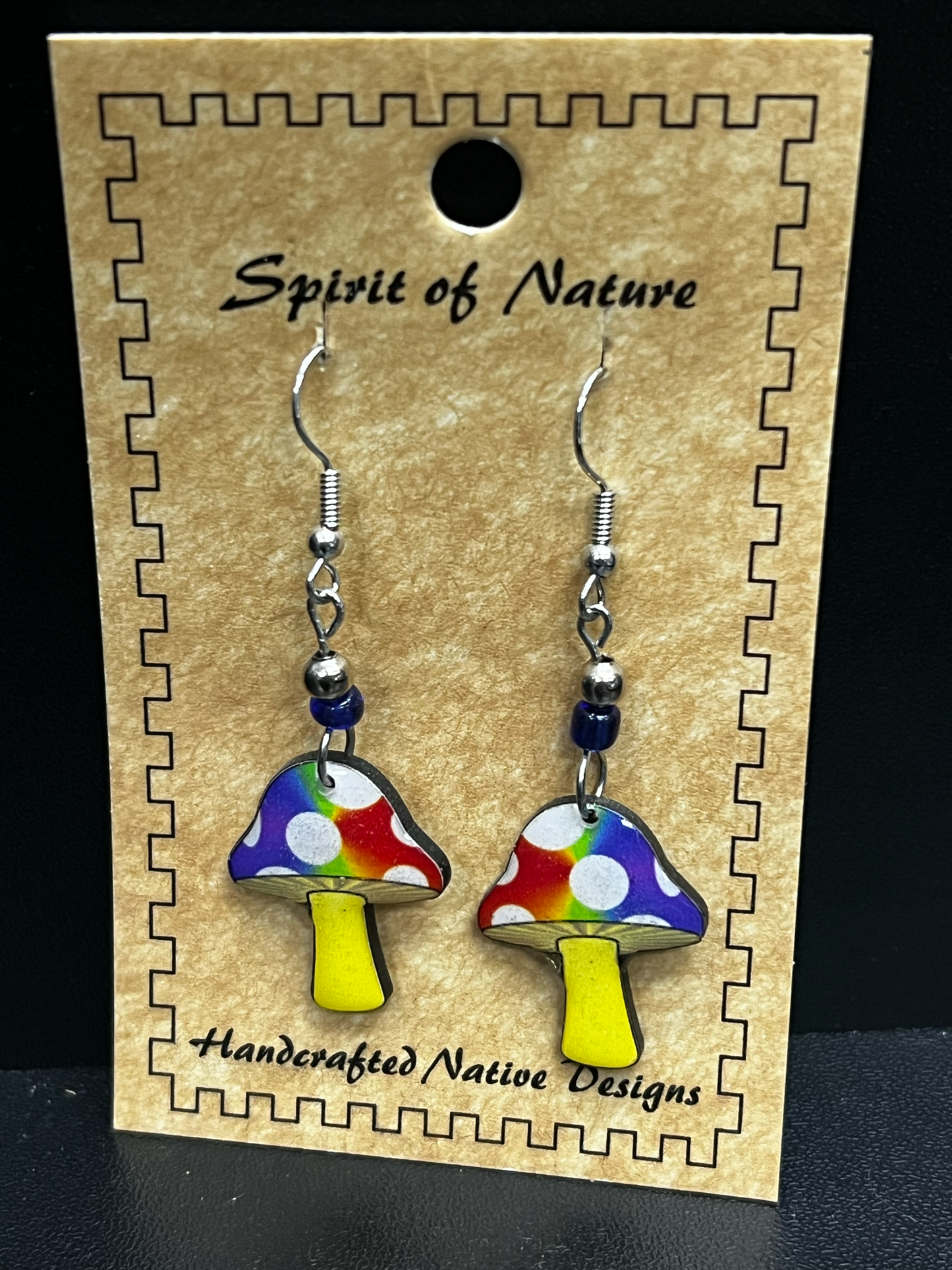 Spirit Of Nature Mushroom Earrings
