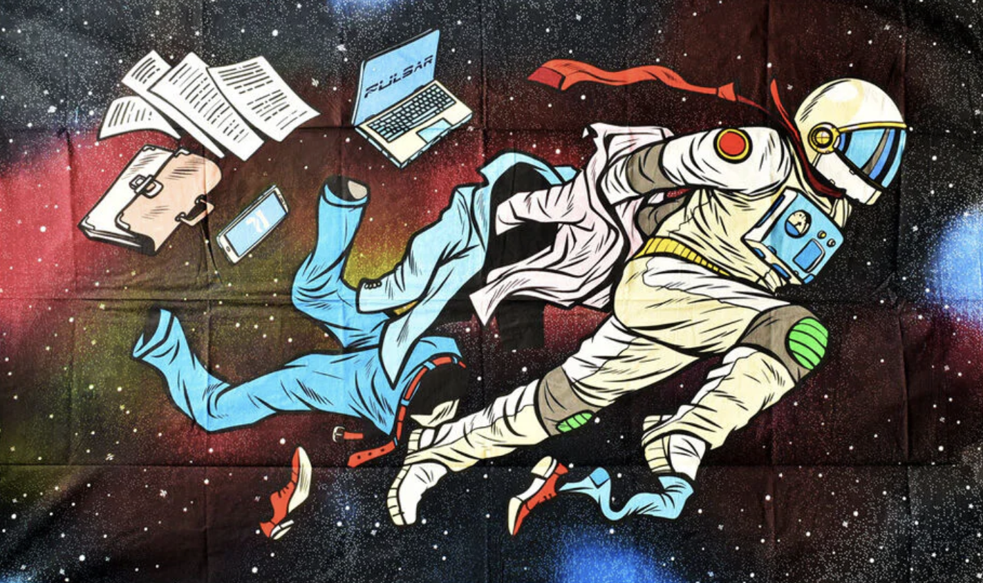 Pulsar Super Spaceman Tapestry – 55" x 83"