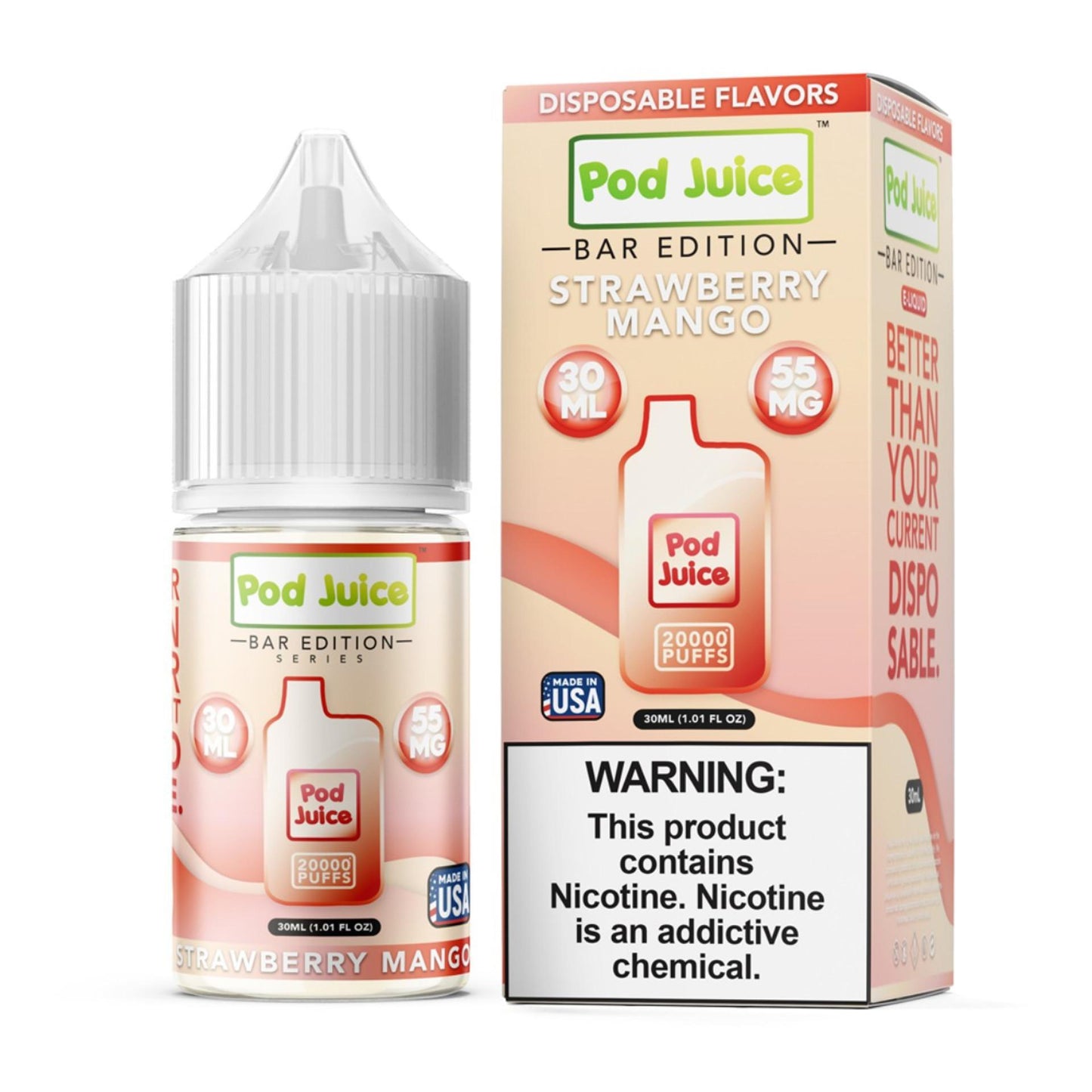 Pod Juice Salts Bar Edition 55mg