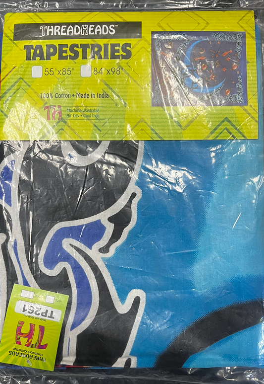 Thread Heads Crescent Moon Tapestry – 55" x 83"